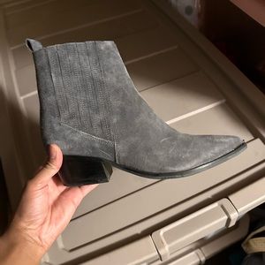 Grey Marc fisher booties size 9